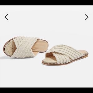 Hibiscus Espadrille Sandals NWT